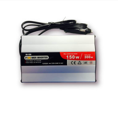 Inversor de Voltaje HI- 150 watt Cuadrado
