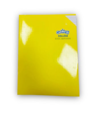 Cuaderno college caligrafia horizontal 80 hojas Georgi