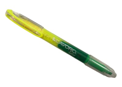 Destacador Doble Punta Biselada Lavoro.