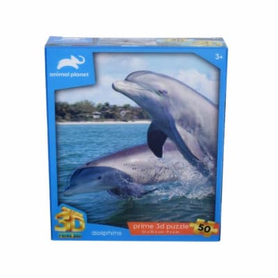 Puzzle 3D Dolphins