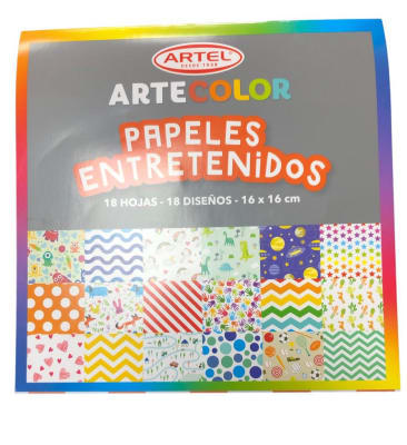 Block Papel Entretenido 16x16 ARTEL1