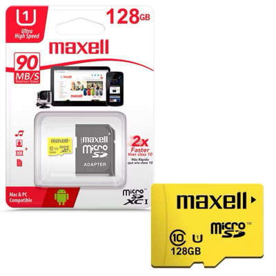 Tarjeta Micro SD 128 GB Maxell