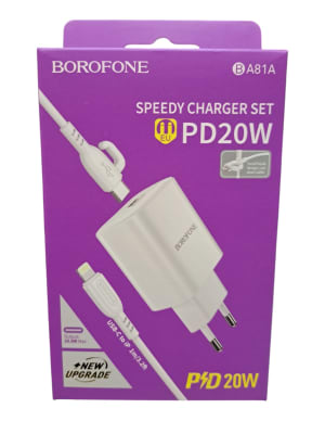 Cargador Tipo C a Ligthning 20W