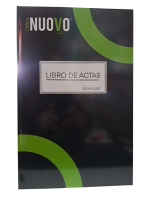 Libro de Actas 50 Hojas Nuovo1