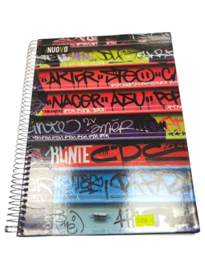 Cuaderno Triple Nuovo Grafitty