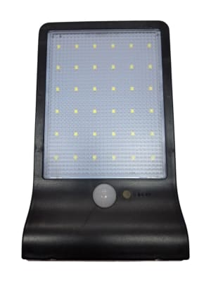 Foco Solar Exterior Recargable Con Sensor De Movimento