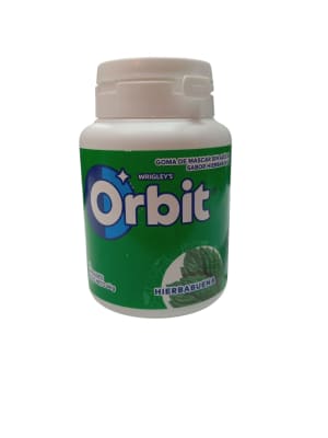 Chicle Orbit Sin Azucar Hierbabuena