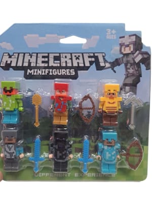 Set Minifiguras Minecraft1