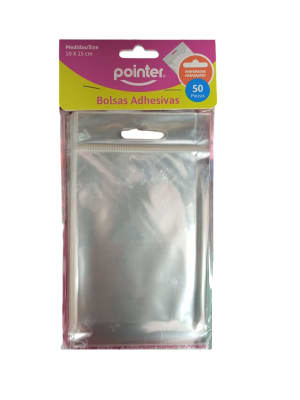 Bolsas Adhesivas 10 x 15 cm 50 un. Pointer