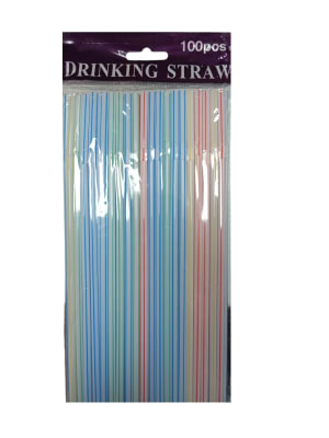 Bombilla Plástica 100 Unidades1