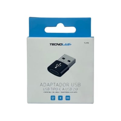 Adaptador Tipo C hembra a USB macho