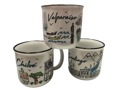 Tazon Vintage Chile Coleccion