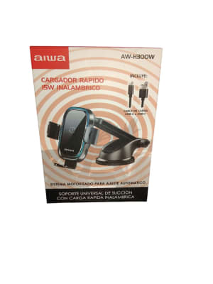 Soporte Celular Con Carga Inalambrica 15W Aiwa AW-H300W