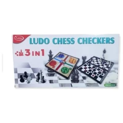 Ludo y Ajedrez 3 en 1