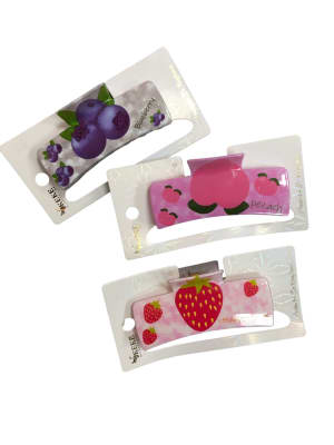 Ganchetas Frutas