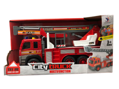 Camion de Bombero con Luces y Sonido