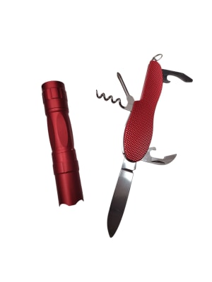 Set Regalo Linterna + Navaja