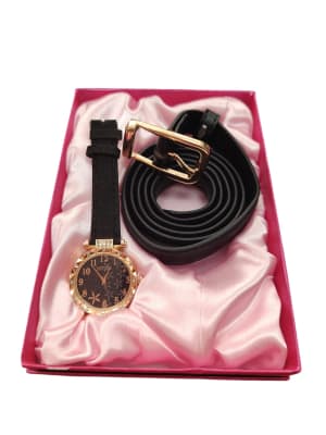 Set Regalo Reloj Y Cinturon
