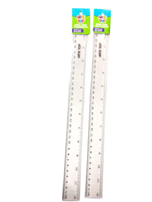 Regla 30cm Acrílica Arte Top