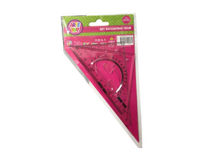 Set de Escuadras 13cm Arte Top