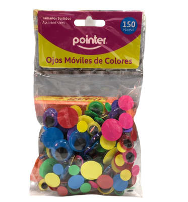 Ojos locos colores y tamaños surtidos Pointer
