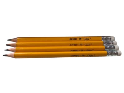 Lapiz grafito jumbo con goma Skole1