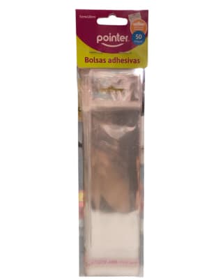 Bolsa de celofan  5x18cm 50 pzas Pointer