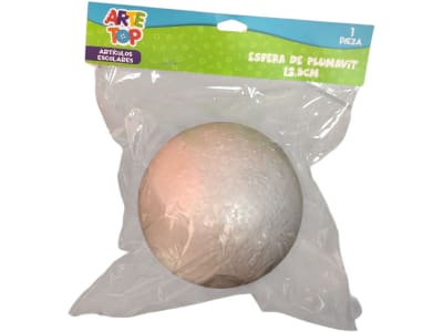 Esfera Plumavit 12.5 cm Arte Top1