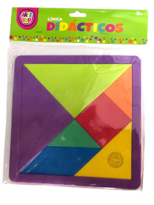 Tangram de Goma Eva 7PZS.