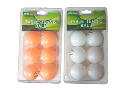 Pelota Ping Pong Blister X6