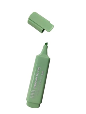 Marcador Pastel Faber-Castell Verde