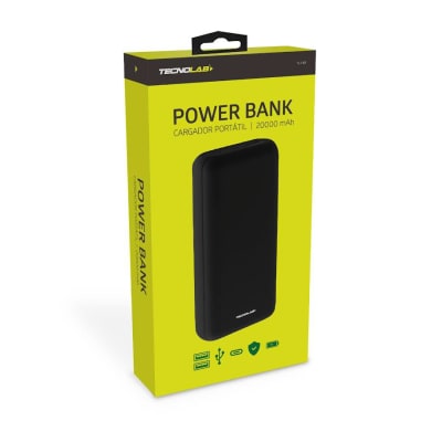 Cargador Portatil Tecnolab 20000 mAh