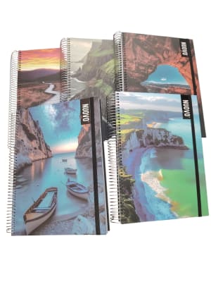 Cuaderno 4 Materias 7mm NUOVO1