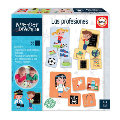 Aprender Las Profesiones 60 piezas2