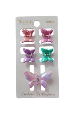 Set Ganchetas Mariposa