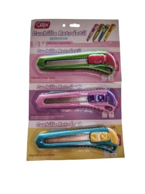 Cuchillo Cartonero Skole colores
