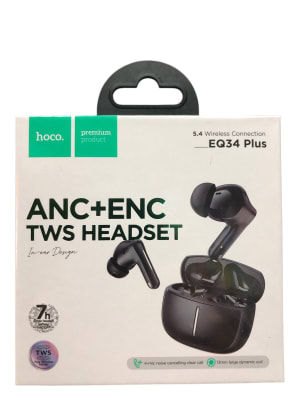 Audifono Hoco EQ34 Plus Negro