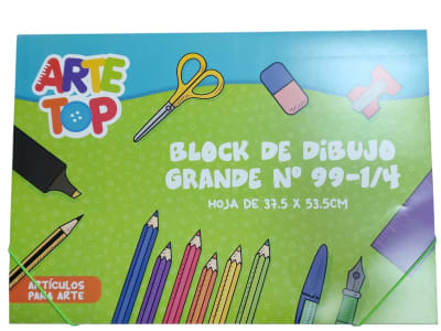 Block de dibujo N°99 1/4 Arte Top