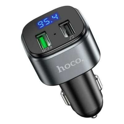 Transmisor BT + Cargador Auto Hoco E67