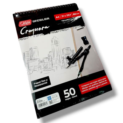 Croquera A4 50 Hojas Skole1