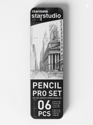 set lapices profesionales starmate1