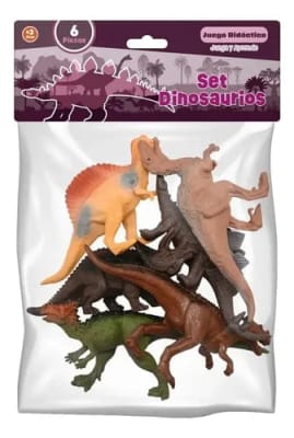 Set Dinosaurios 6 piezas