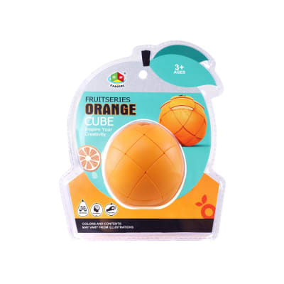 Cubo Magico 3D Naranja1