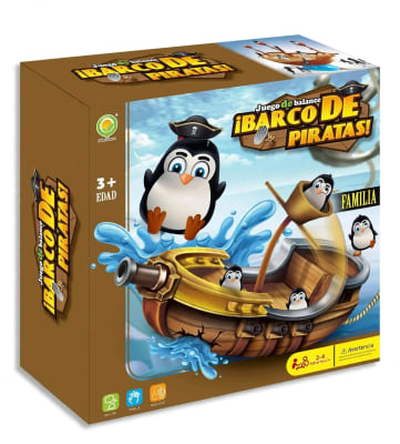 Juego De Barco Pirata Pingüino1