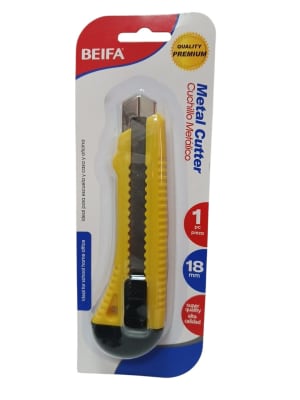Cuchillo Cartonero Riel Metálico BEIFA