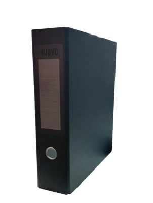 Archivador Oficio Ancho Negro Nuovo
