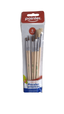 Set Pinceles Pointer x6 Set Pinceles Pointer x6