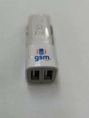 Adaptador cargador Auto GSM doble Adaptador cargador Auto GSM doble