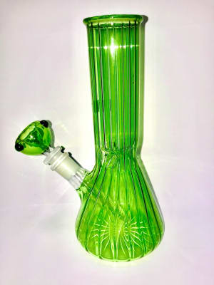 Bong atrapahielo verde Bong atrapahielo verde