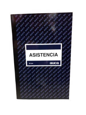 Libro asistencia Auca